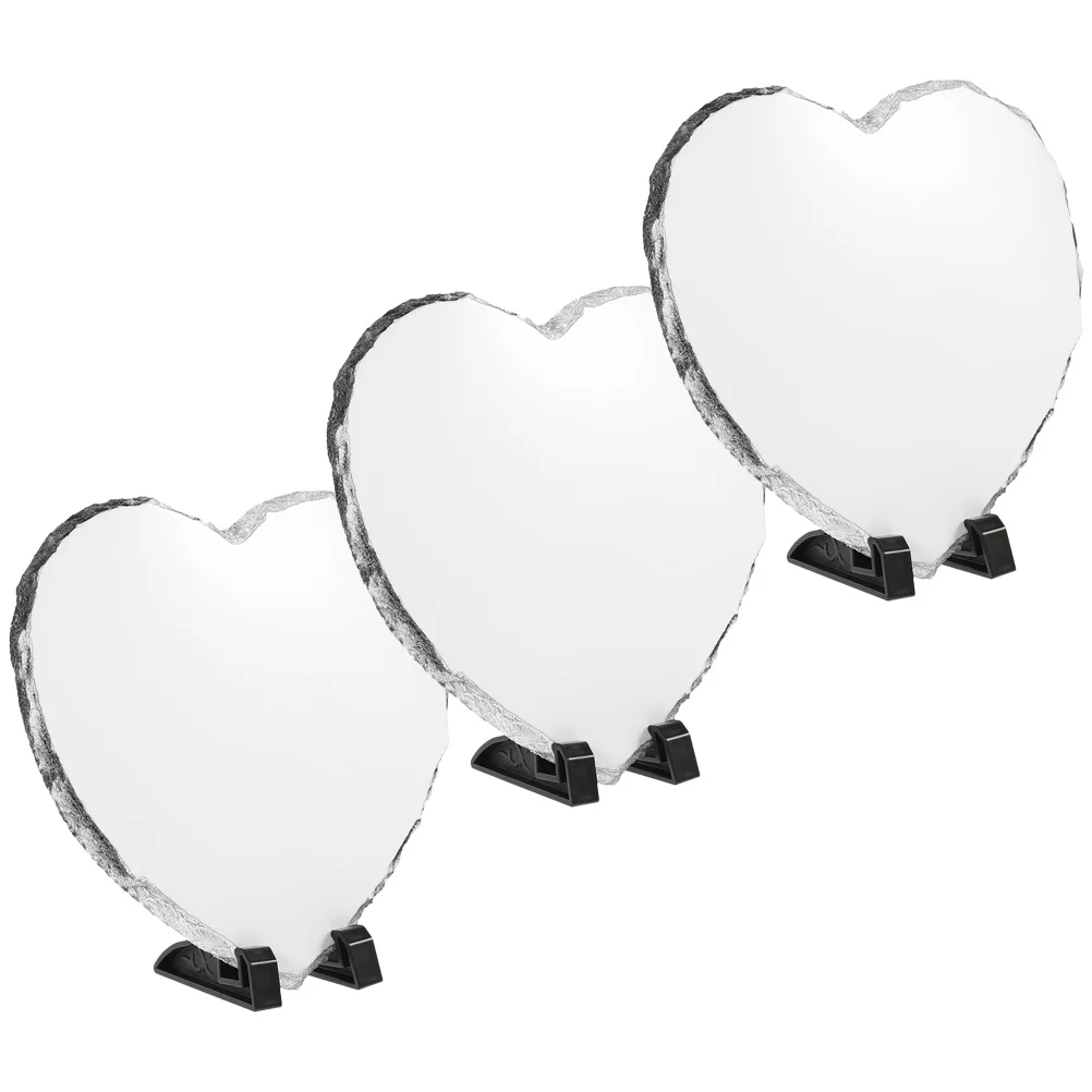 

3 шт. пустые картинки с теплопередачей, настольные картинки с сублимационным сердцем