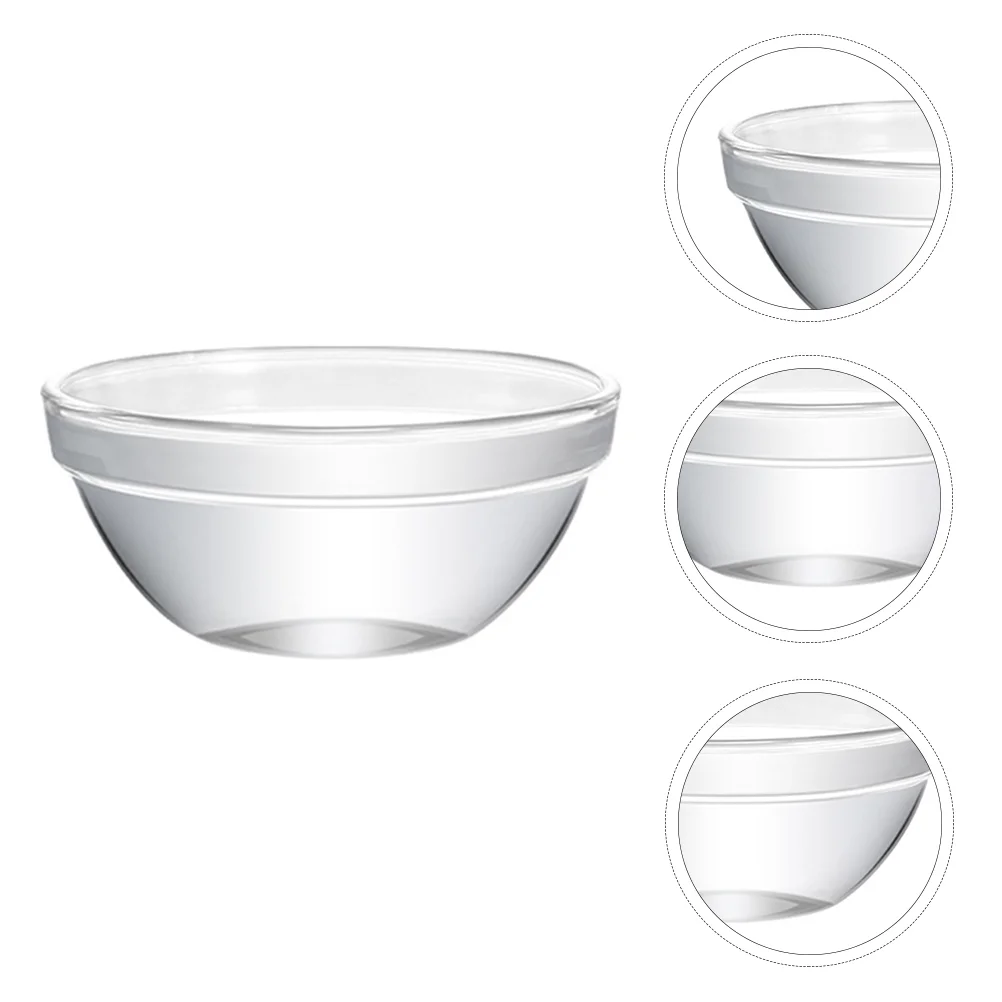 

Bowls Glass Bowl Dessert Small Serving Mini Pudding Prep Ramekins Container Salad Cups Dishes Soup Round Clear Rice Dip Saucecup