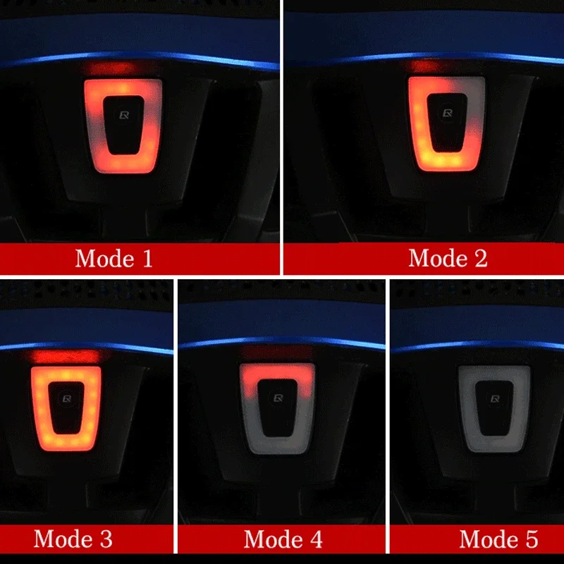 ROCKBROS Велосипедный фонарь IPX6 Водонепроницаемый задний светодиодный USB