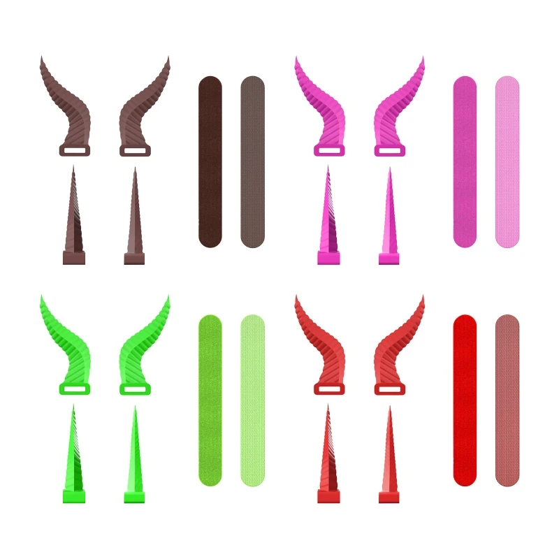 

Имитация милых Коровьих ушей и рогов для наушников, наушники для икр, гарнитура для наушников, геймеров и стримеров