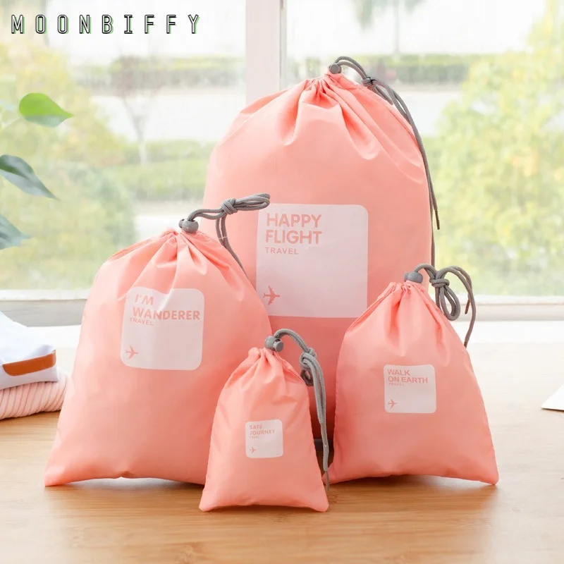 

Новая Водонепроницаемая дорожная сумка для хранения обуви из четырех предметов, дорожный органайзер для обуви, сумка для хранения макияжа, ...