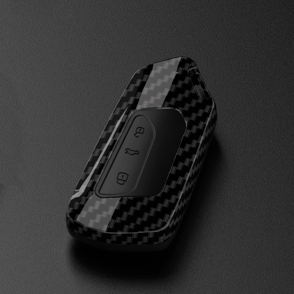Фото Чехол для автомобильного ключа из ABS-пластика 2026 года для VW Volkswagen Golf 8 MK8 ID.3 ID.4 Cupra Skoda Octavia A8 SEAT Leon MK4 2020 2021 Formentor Tarr №2