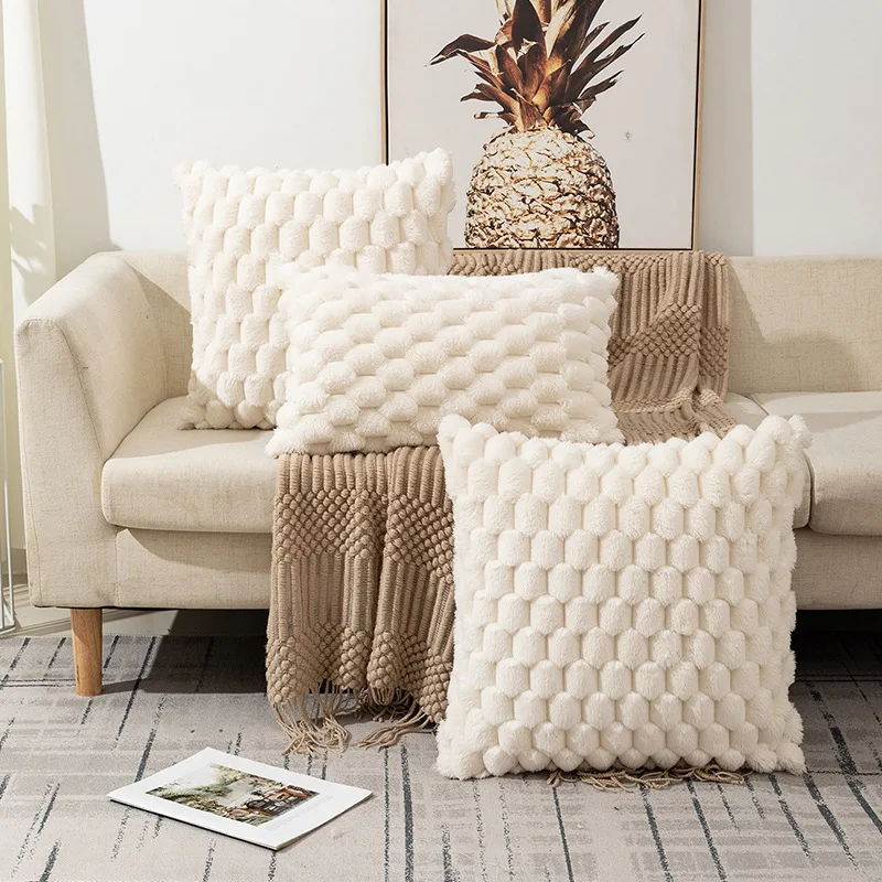 

Плюшевая наволочка для подушки