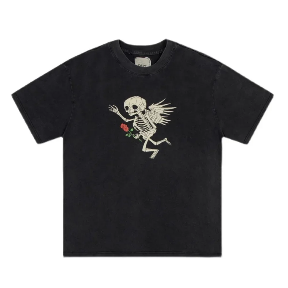 DEPT модные брендовые футболки с буквенным принтом для мужчин и женщин уличная