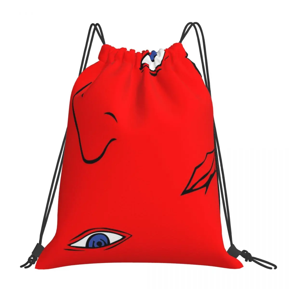 

Egg Of The King 2 Backpacks Fashion Portable Drawstring Bags Drawstring Bundle Pocket Storage Bag Book Bags For Travel Students