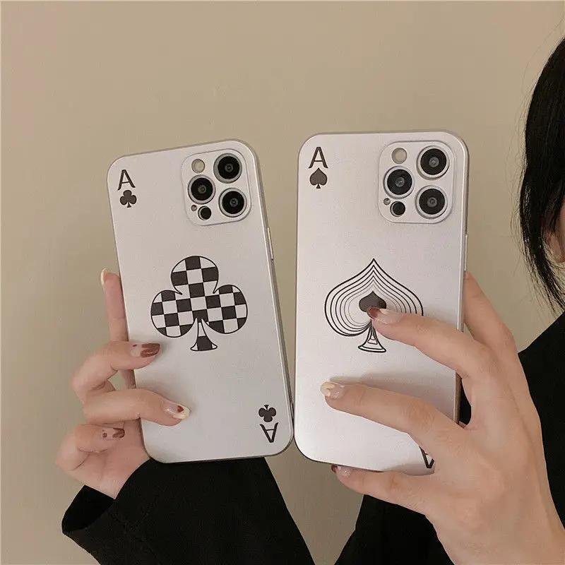 

Creative Phone Case for iPhone 13 13Pro 12 12Pro 11 Pro X XS Max XR 7 8 Plus SE Anti-Fall Plating Protective Covers Shell