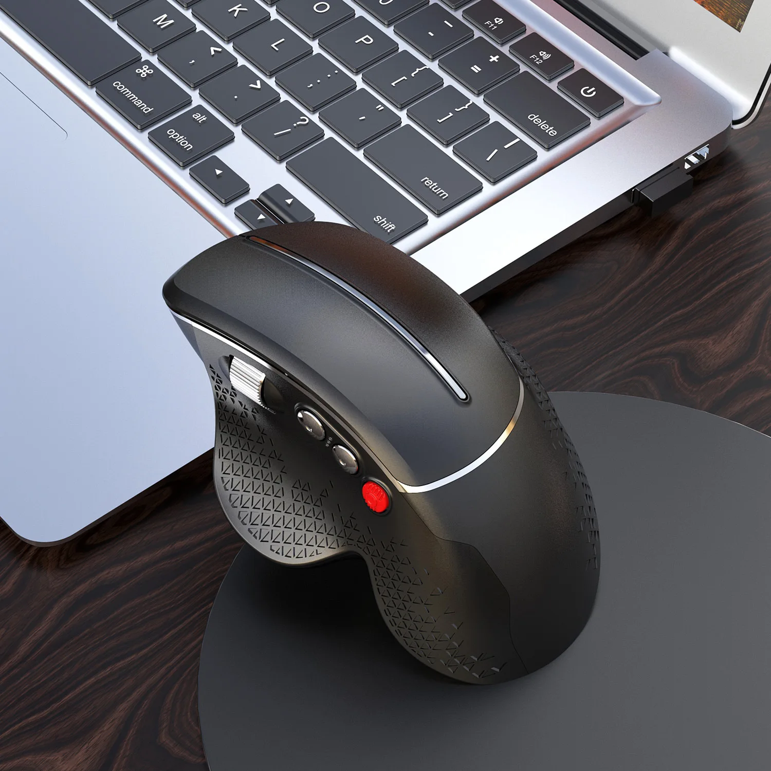 Ergonomic Vertical Mouse 2.4G Wireless Optical USB Mouse 3600DPI Side Roller Gaming Office Computer Mouse For Laptop PC Desktop