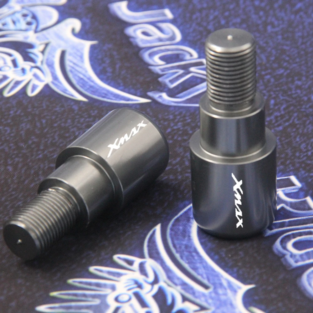 

For Yamaha XMAX 125 X-MAX 125 2016 2017 CNC Aluminum Motorcycle Handlebar Steering Counter Weight Hand Grips 16mm Bar End