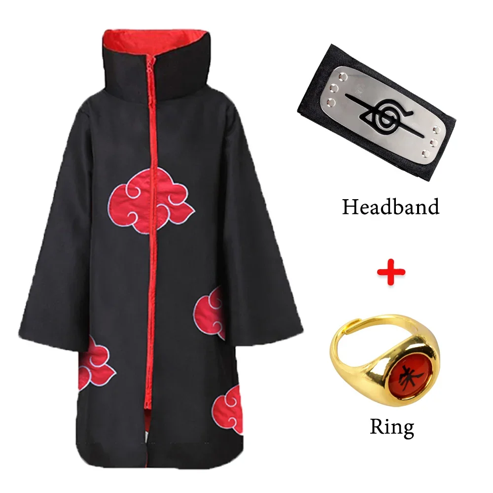 Костюм Аниме Uchiha Tobi Obito накидка для косплея Акацуки на день рождения аксессуары