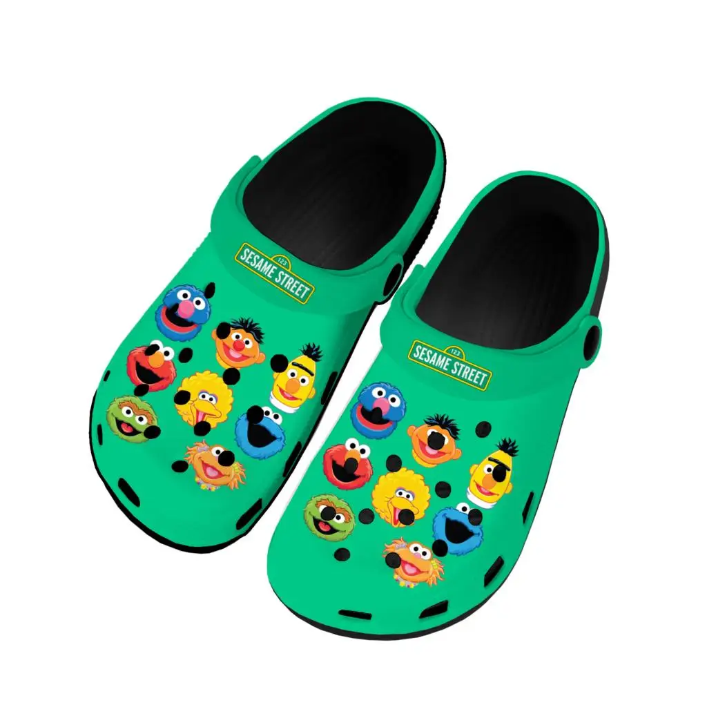 

Sesame Street Cartoon Elmo Cook Monster Home Clogs Custom Water Shoes Mens Womens Teenager Shoe Garden Clog Beach Hole Slippers