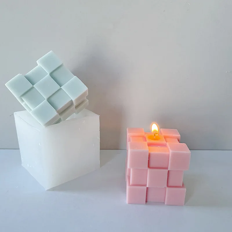 Трехмерная квадратная зеркальная силиконовая форма сделай сам для