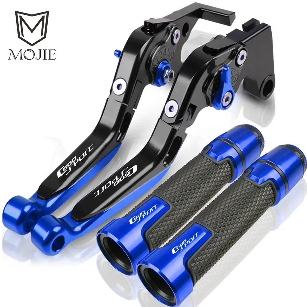 

Motorcycle Adjustable Foldable Brake Clutch Levers Handlebar Grips C600SPORT Scooter For BMW C600 SPORT 2011-2015 2012 2013 2014