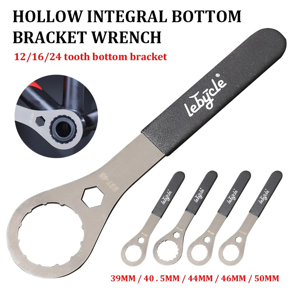 

MTB/Road Bike Bottom Bracket Wrench BB44, BB40.5, BB39, BB50-BB386, BBT-46 Bottom Bracket Removal Tool Bicycle Repair Tools