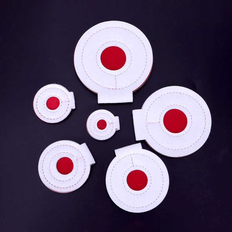 

5/10pcs Slingshot Bullseye 3/4/5/6/7/8cm Microfiber Material Training Shooting Target