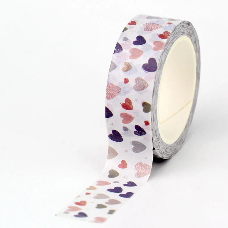 

GREATHOPE WASHI TAPE сердечки 10 м