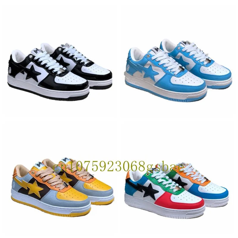 

2023 New Bapesta Mens Womens Shoes Star Camo Black White Green Orange Pink Camouflage Designer Trainers Sports Sneakers Shoe