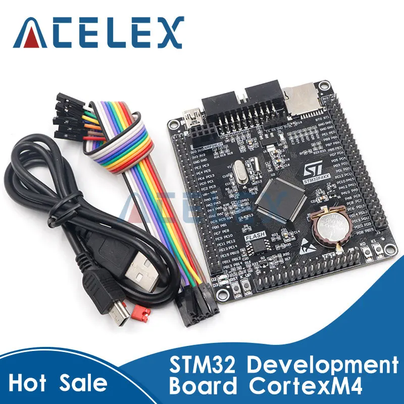 Детская плата STM32F407VET6, минимальная системная обучающая плата ARM core board