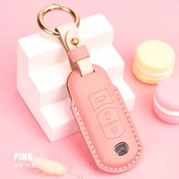 suitable for mazda cowhide key case cx5 angksela cx8 cx4 artez 6 special leather car ladies bag buckle shell