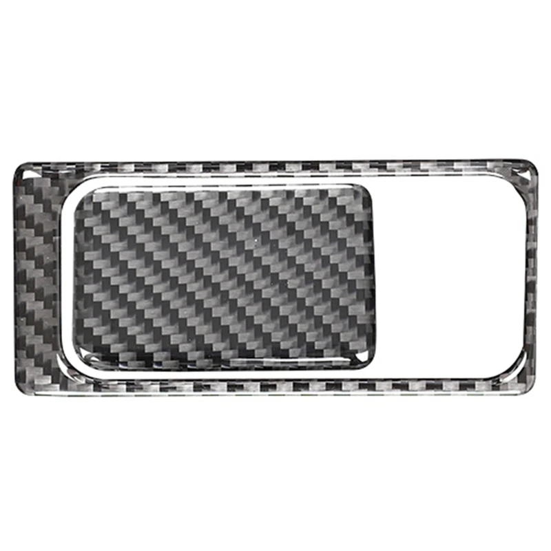 

For Golf 8 MK8 2021 Car Interior Carbon Fiber Decorative Sticker Co-Pilot Storage Box Handle Sticker LHD