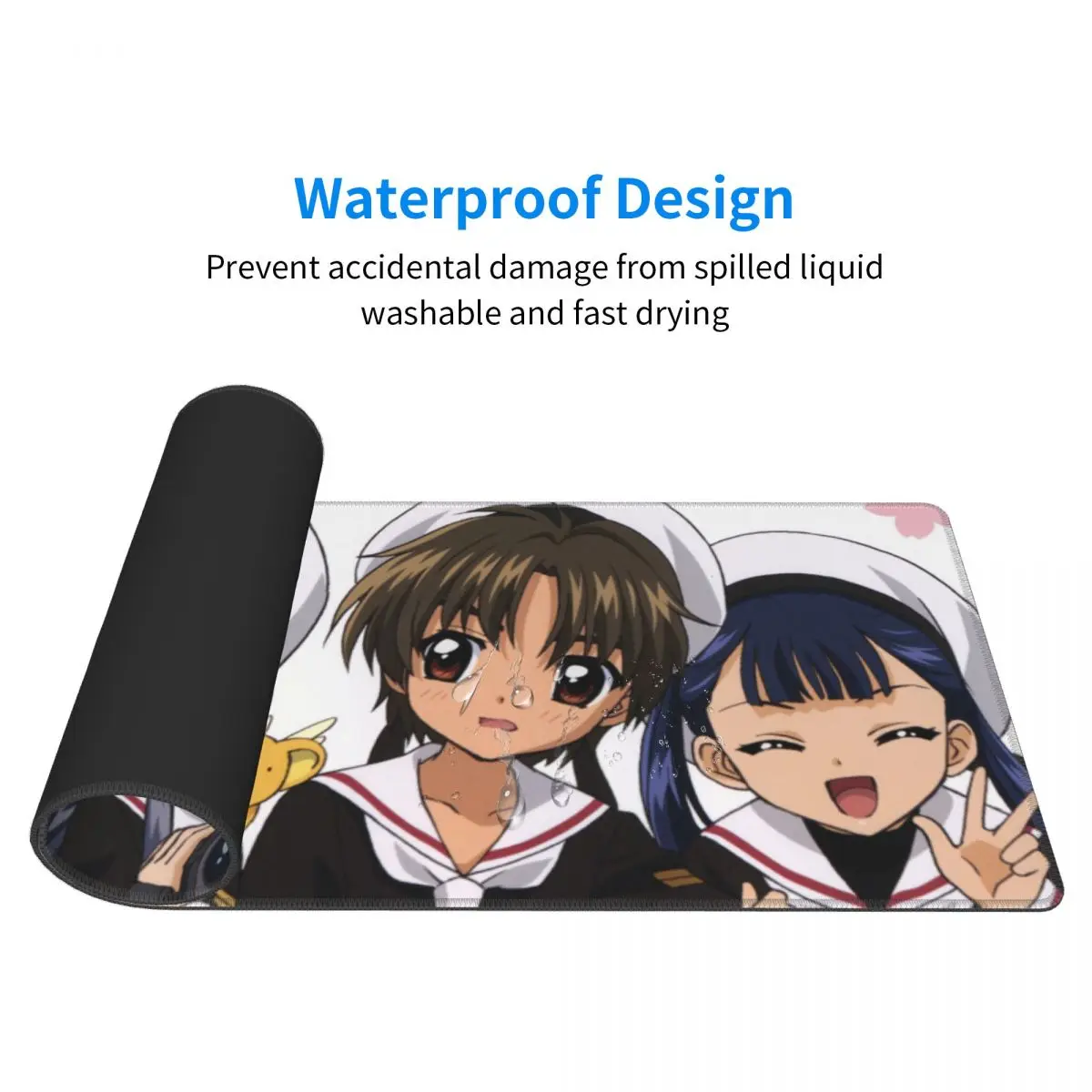 Большой коврик для мыши Cardcaptor Sakura Games PC Maiya аниме офисный винтажный резиновый