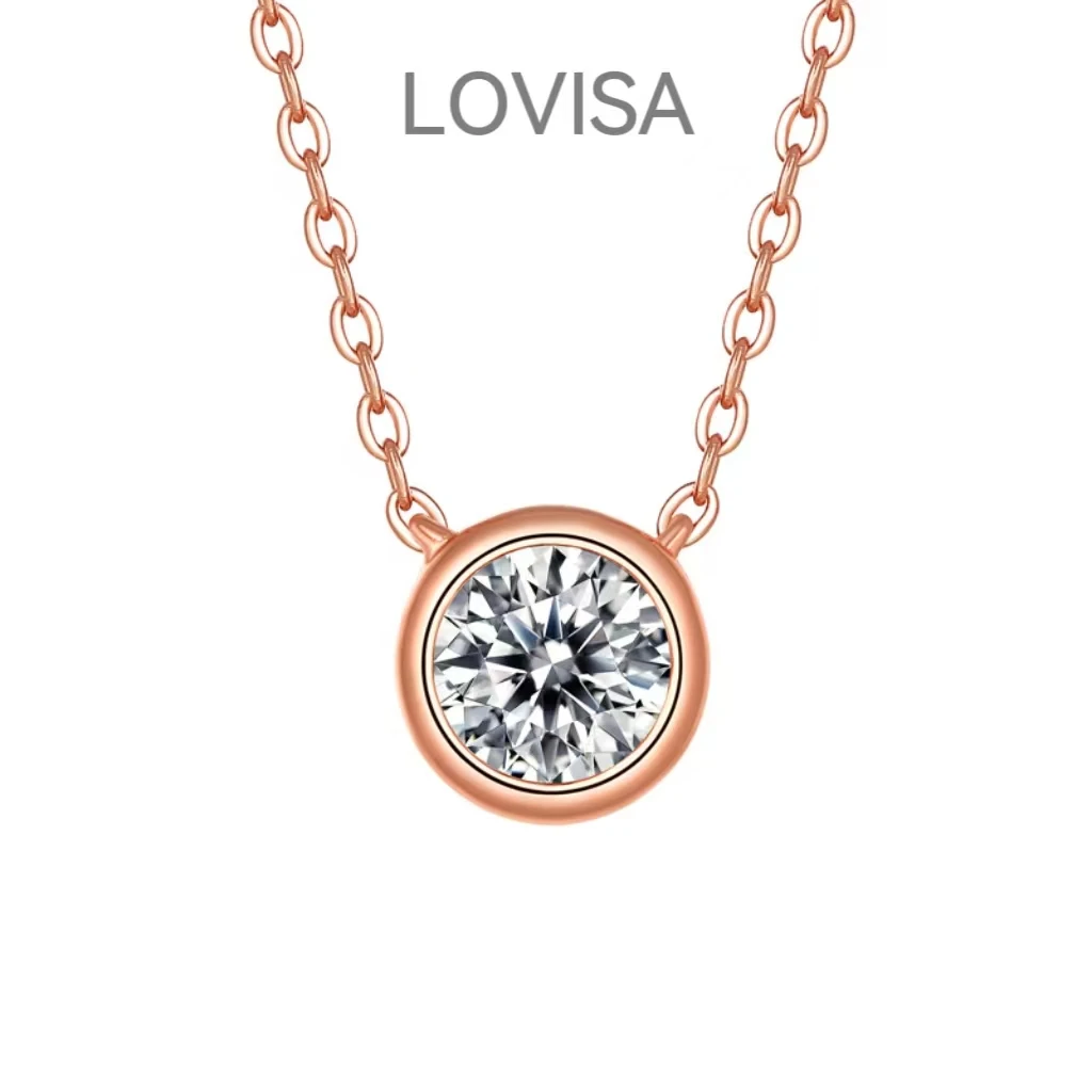 

Женское Ожерелье с бриллиантом, Ювелирное Украшение со звездой и блестками для помолвки, свадебная бижутерия