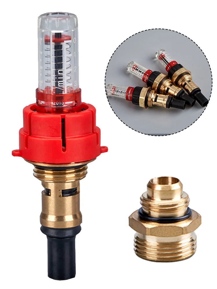 1 шт. расходомер для водонагревательного коллектора 0 5-5 л/мин DN15 с визуальным