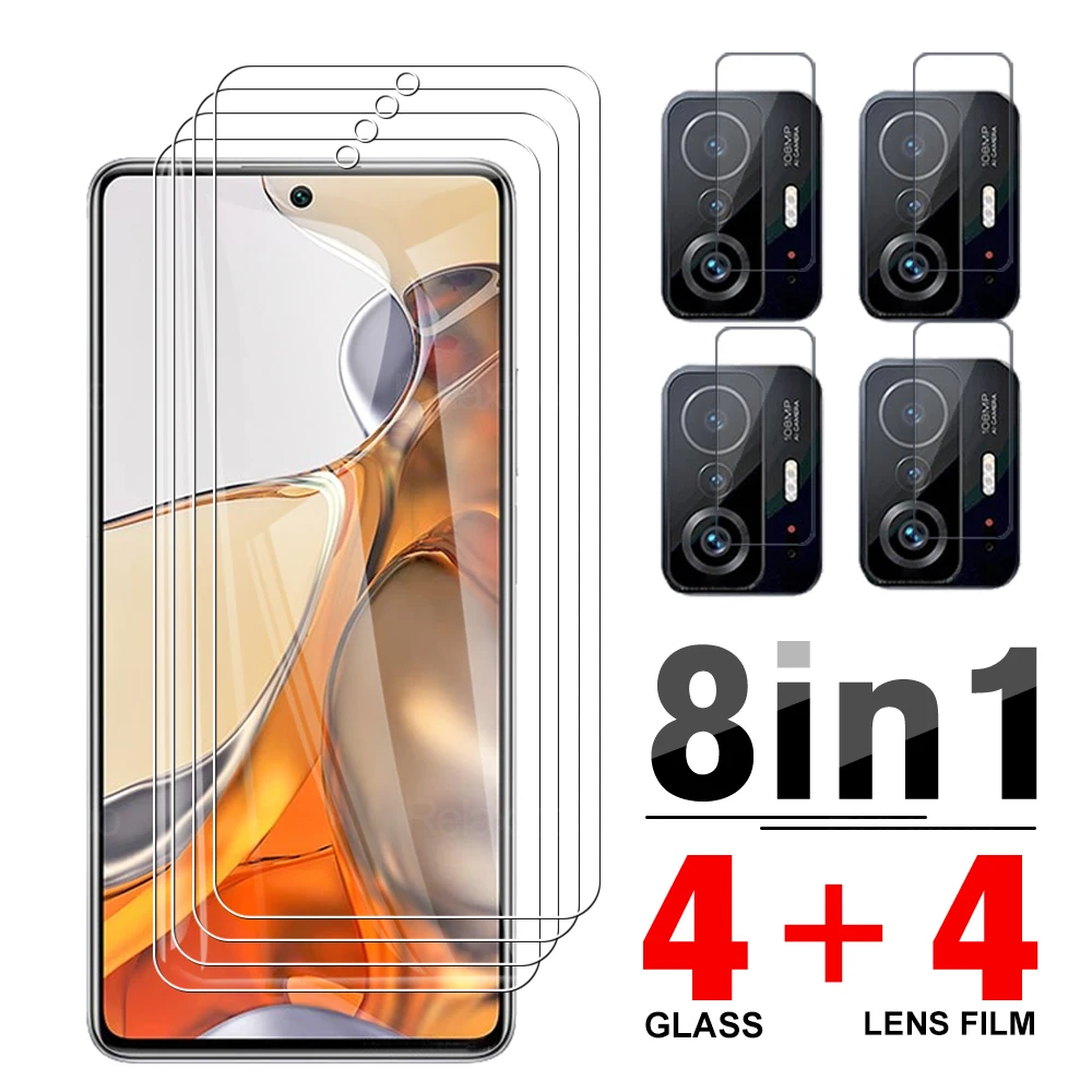 

Экран 8 в 1 для Xiaomi 11t + пленка из закаленного стекла для объектива Xioami 11t Pro 10t Pro 11 Lite 11 Ultra 11i 10t Lite 10 Lite 9SE 9t Pro
