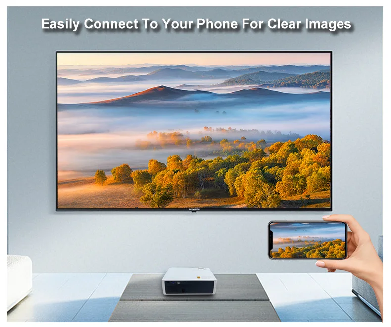 YG625 LCD Full HD LED Смарт-проектор с Wi-Fi для домашнего кинотеатра 4K (art.: 3920dd2985319) - 3920dd2985319