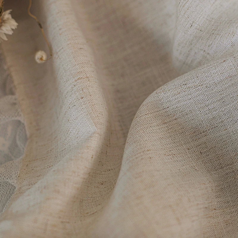 Белые кружевные полузатемняющие шторы с рюшами для спальни занавески из