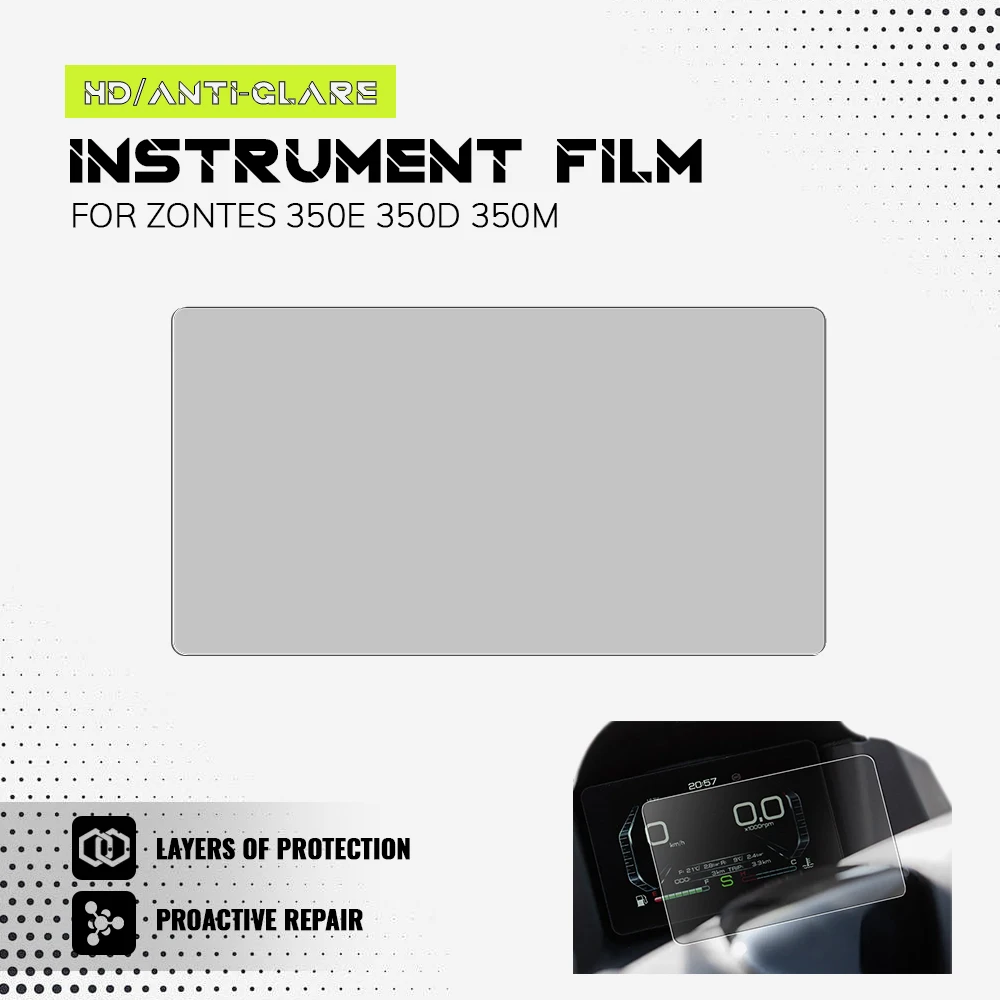 Для ZONTES 350E 350D 350M M350 D350 E350 мотоциклетная защитная пленка для TFT-дисплея экрана