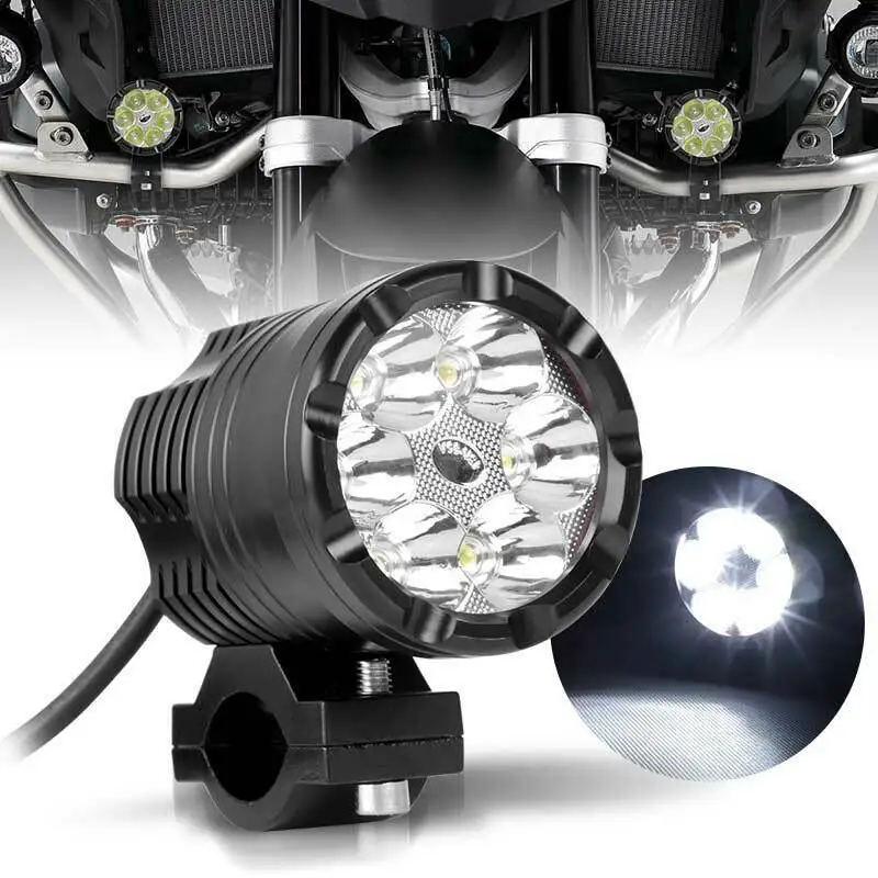 

2PCS Super bright Motorcycle Headlights Headlamp Spotlights Fog Head Light Motorcycles Working Spot Light Assemble Driving Lamp