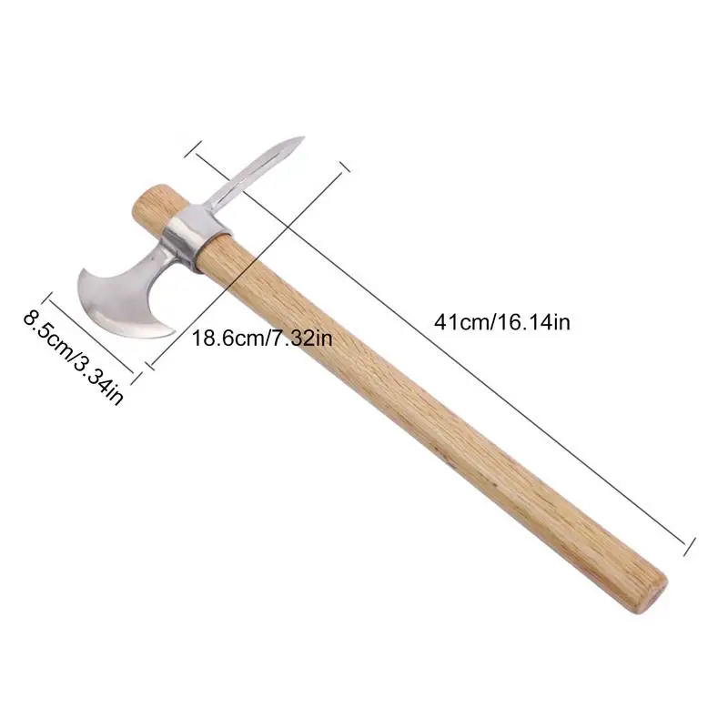 2 в 1 многофункциональный топор для сада из нержавеющей стали