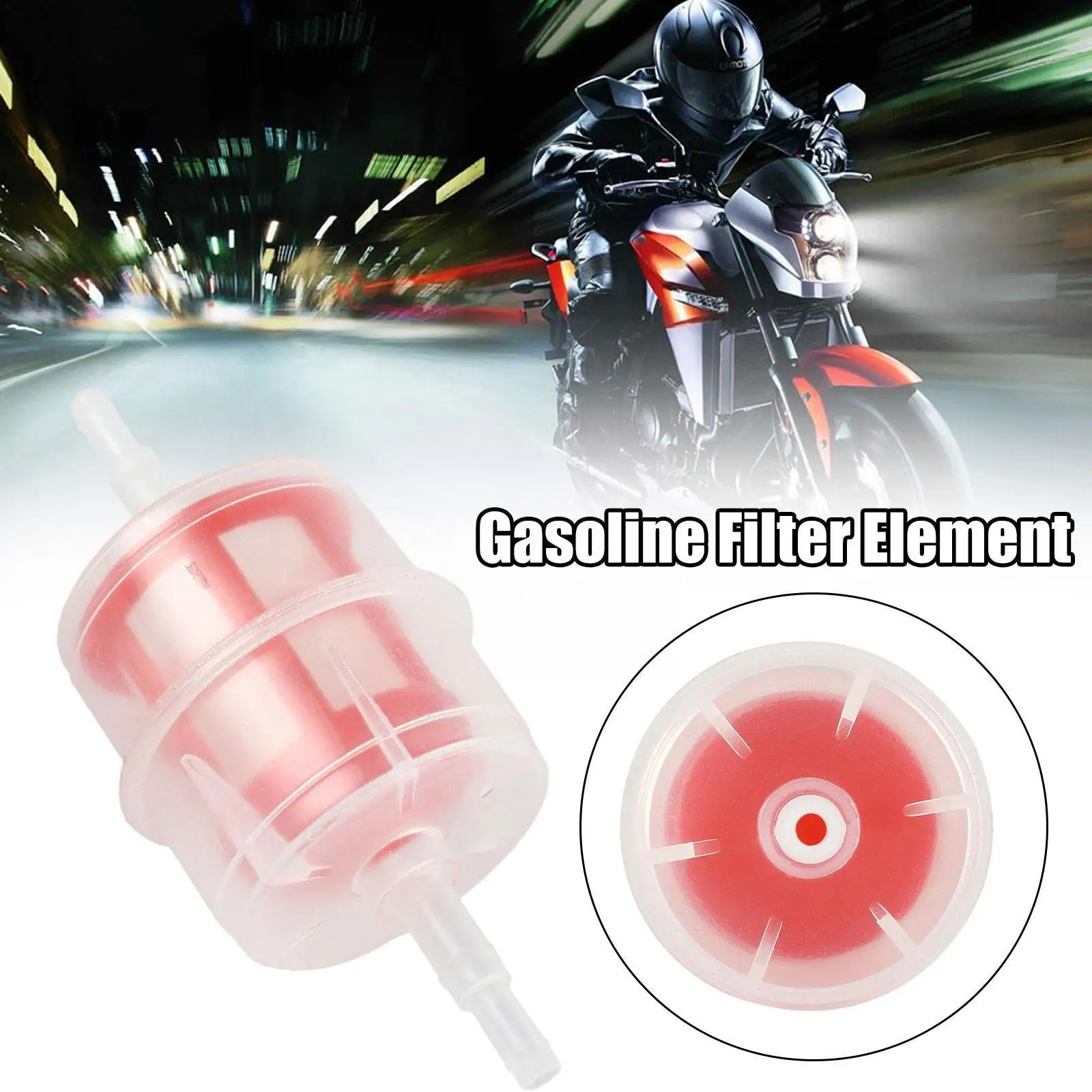 

Universal Petrol Gas Inline Fuel Filter Large Car Part Fit 6mm 8mm New Pipes Drop Shipping B5U4