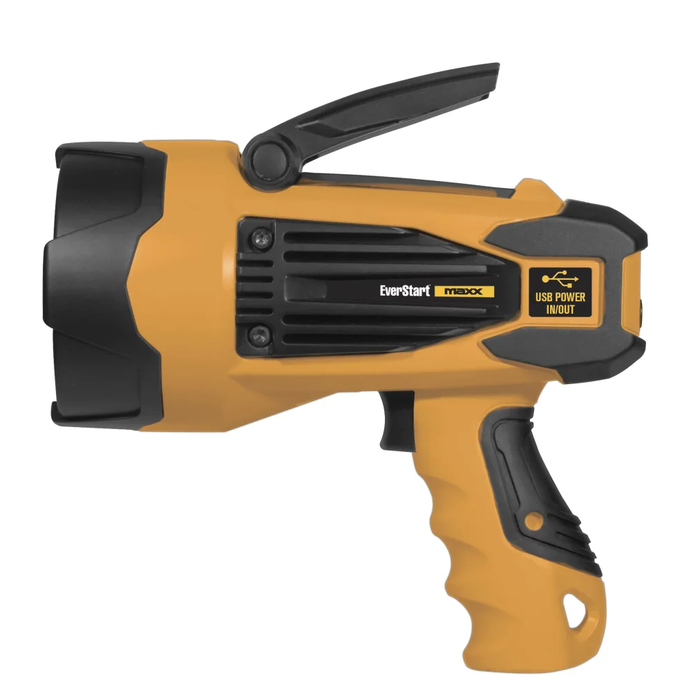 

Maxx SL10LEDE 2200 Lumen LED Spotlight, Rechargeable, USB Charging and Power