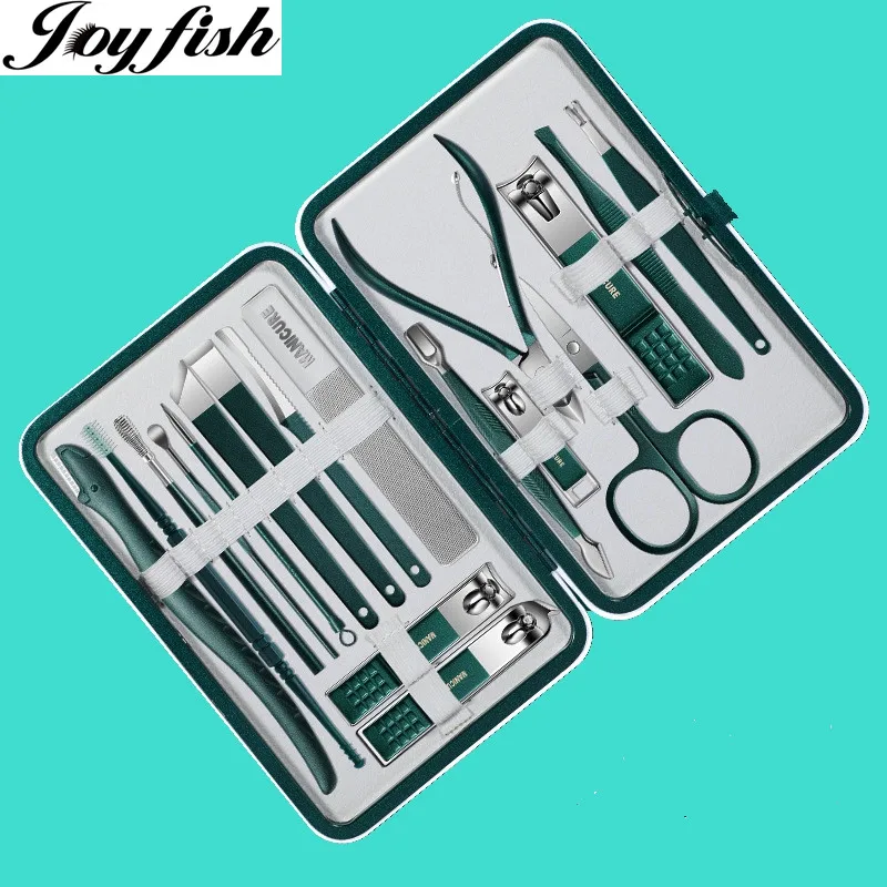 

Аксессуары для педикюра, набор для копания ушной ложки, машинка для стрижки ногтей, полный набор высококачественных немецких инструментов