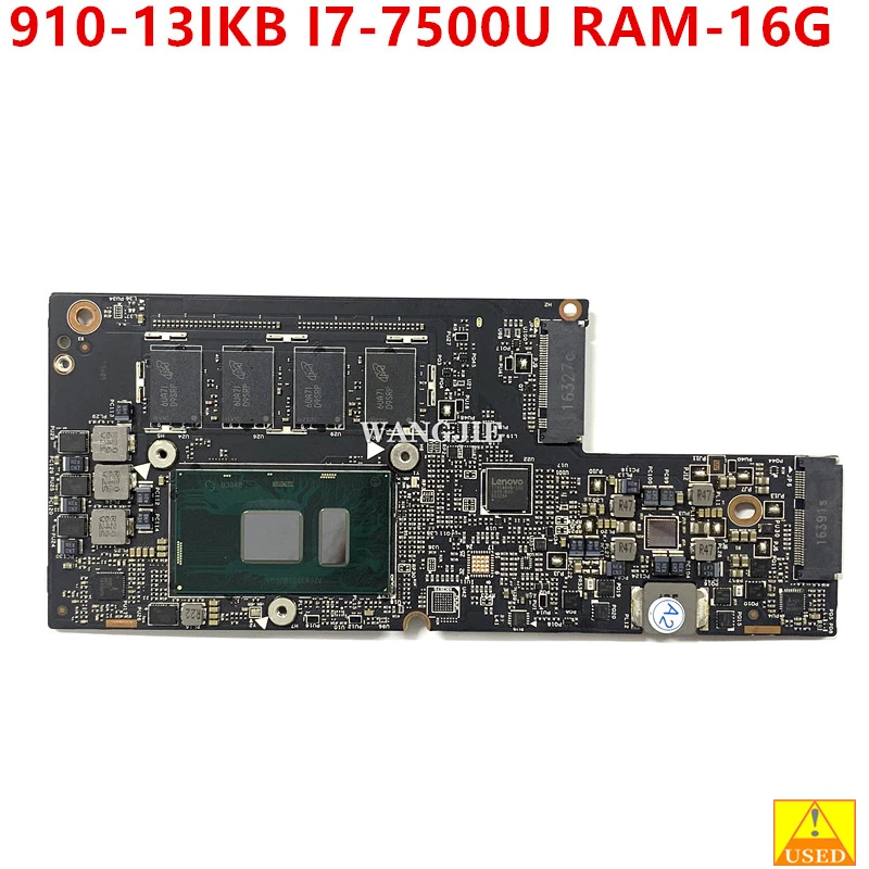 Б/у материнская плата FRU: 5B20M35011 для ноутбука Lenovo Yoga 910 910-13IKB
