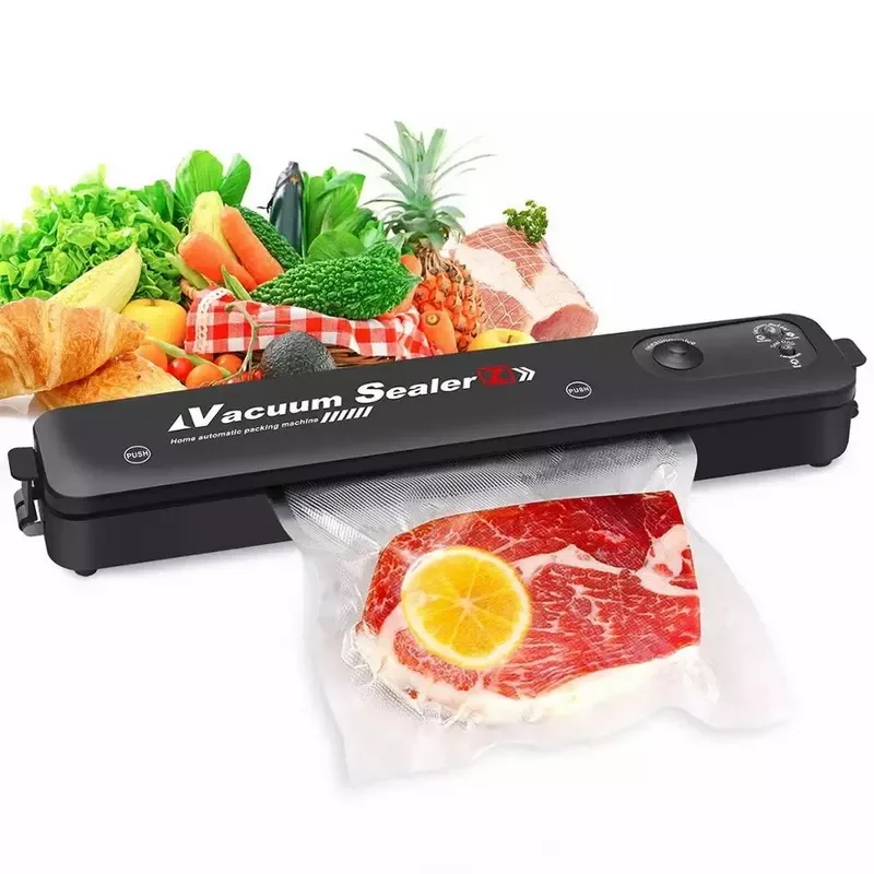 

Vacuum Food Sealers 220V/110V Household Vacuum Sealer Packaging Machine Film Sealer Packer Including 10Pcs Bags