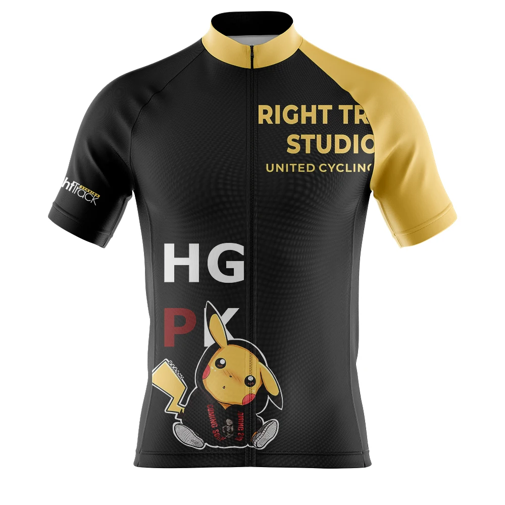 

New Cartoon Cycling Jersey Doraemon Pikachu Righttrack Cycl Apparel