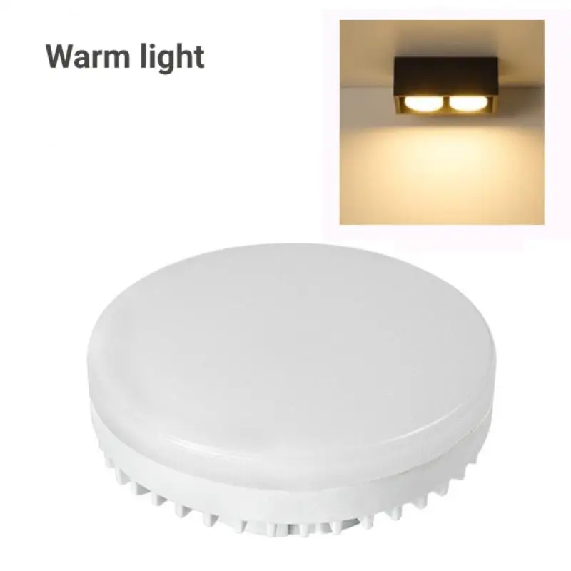 

Потолочная лампа, 3 цвета, теплый белый свет, искусственная лампа для шкафа, 5 Вт, GX53, лампа для нижнего освещения, 165-275 В, декор для гостиной