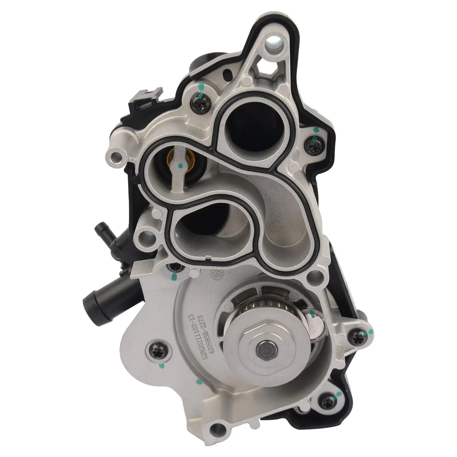 AP01 Thermostat w/ Water Pump 5-Way For VW Passat Audi Q3 Skoda Leon Seat 04E121600Q 04E121121E 04E121042A 04E121600P