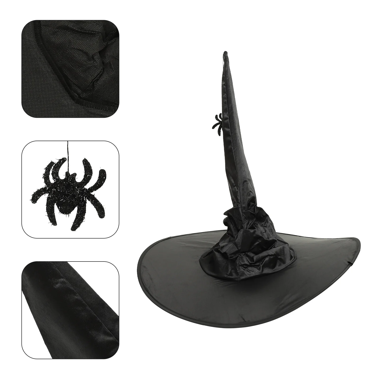 

Witch Hatcosplay Hat Costumehats Party Cap Wizard Wizzard Headwear Props Bat Carnival Headdress Headband Masqueradepointed