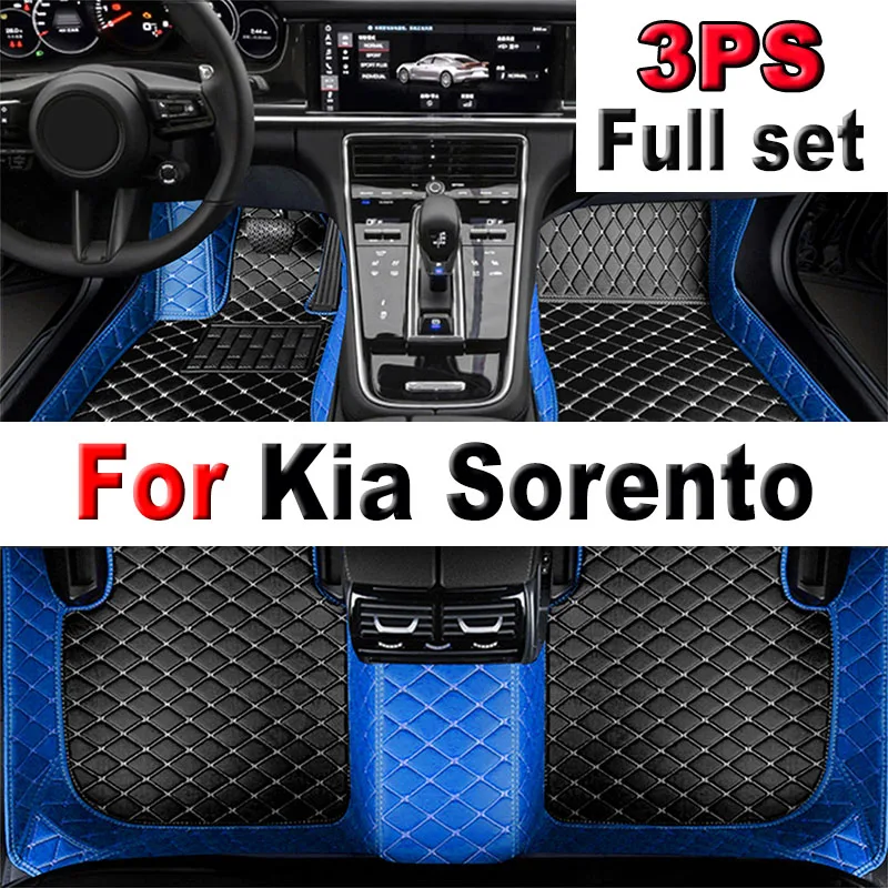 

Автомобильные коврики для Kia Sorento Seven сиденья 2009 2010 2011 2012 под заказ, подкладки для ног, чехол, аксессуары для интерьера