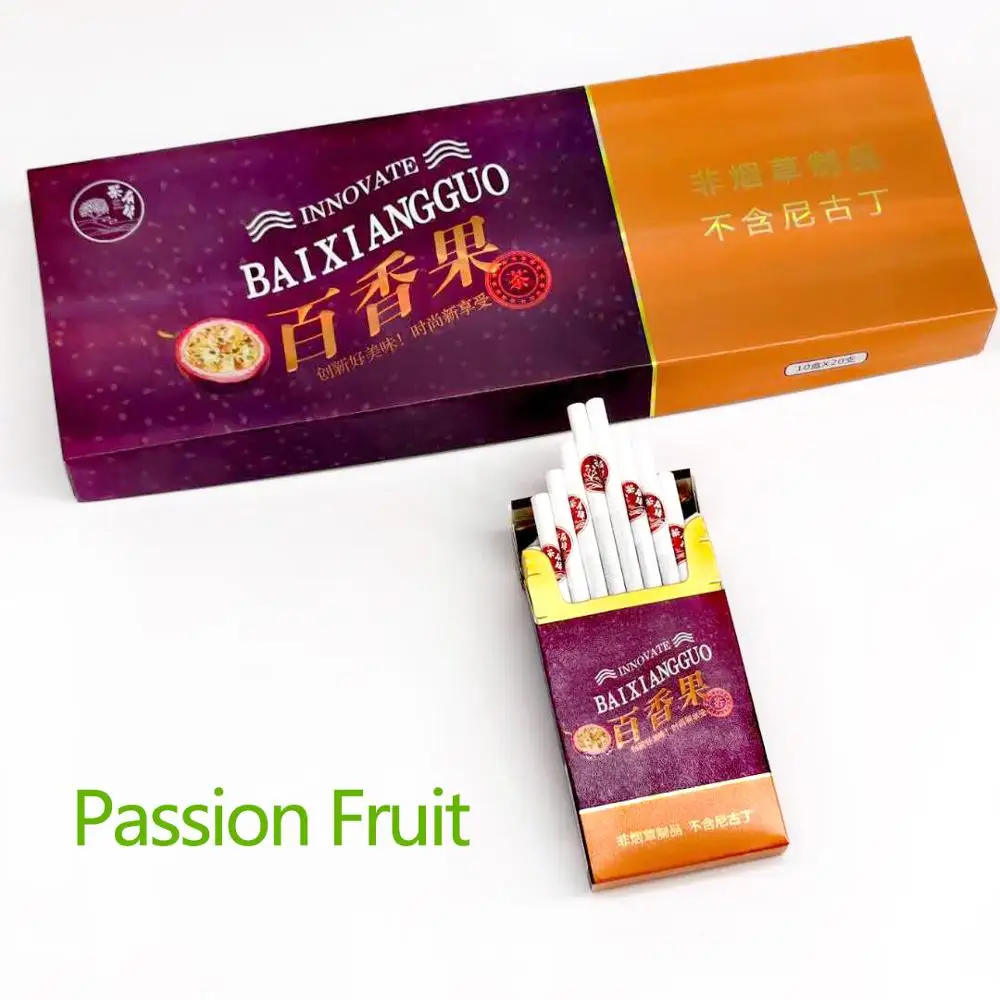 Чай с маракуйей сигареты прекрасный травяные здоровый безникотиновый табак для