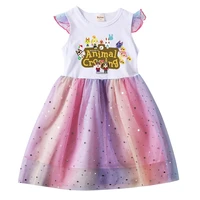 disney kids girls movie animal crossing dresses girls party princess dresses kids baby gifts party costumes fancy costumes