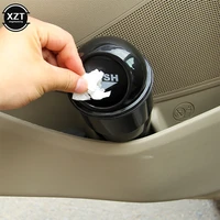 1pc car trash can organizer garbage holder automobiles storage bag accessories auto door seat back visor trash bin paper dustbin
