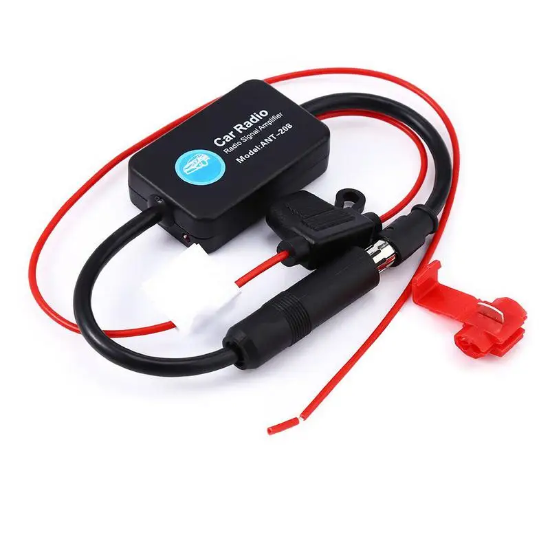 

Car FM Radio Signal Amplifier Signal Booster Car FM Amplifier FM Antenna Signal Enhancer