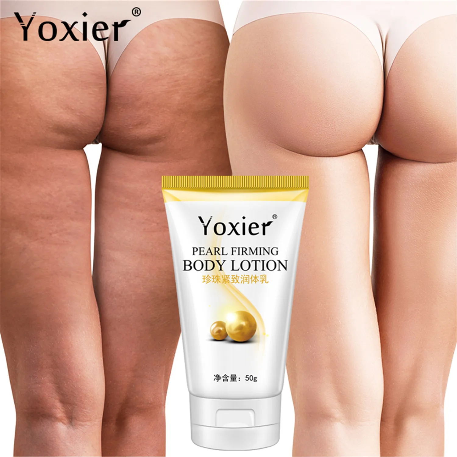 

Body Slimming Cream Removal Stretch Marks Cellulite Massage Body Lotion Burn Calories Lose Weight Pearl Whitening Skin Care 50g