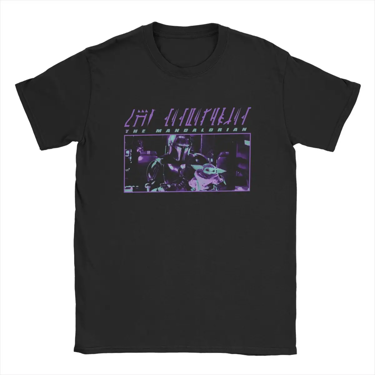 

Men's T-Shirt Guardian The Mandalorian Star Wars 100% Cotton Tees Short Sleeve Disney T Shirts Round Collar Clothes Gift Idea