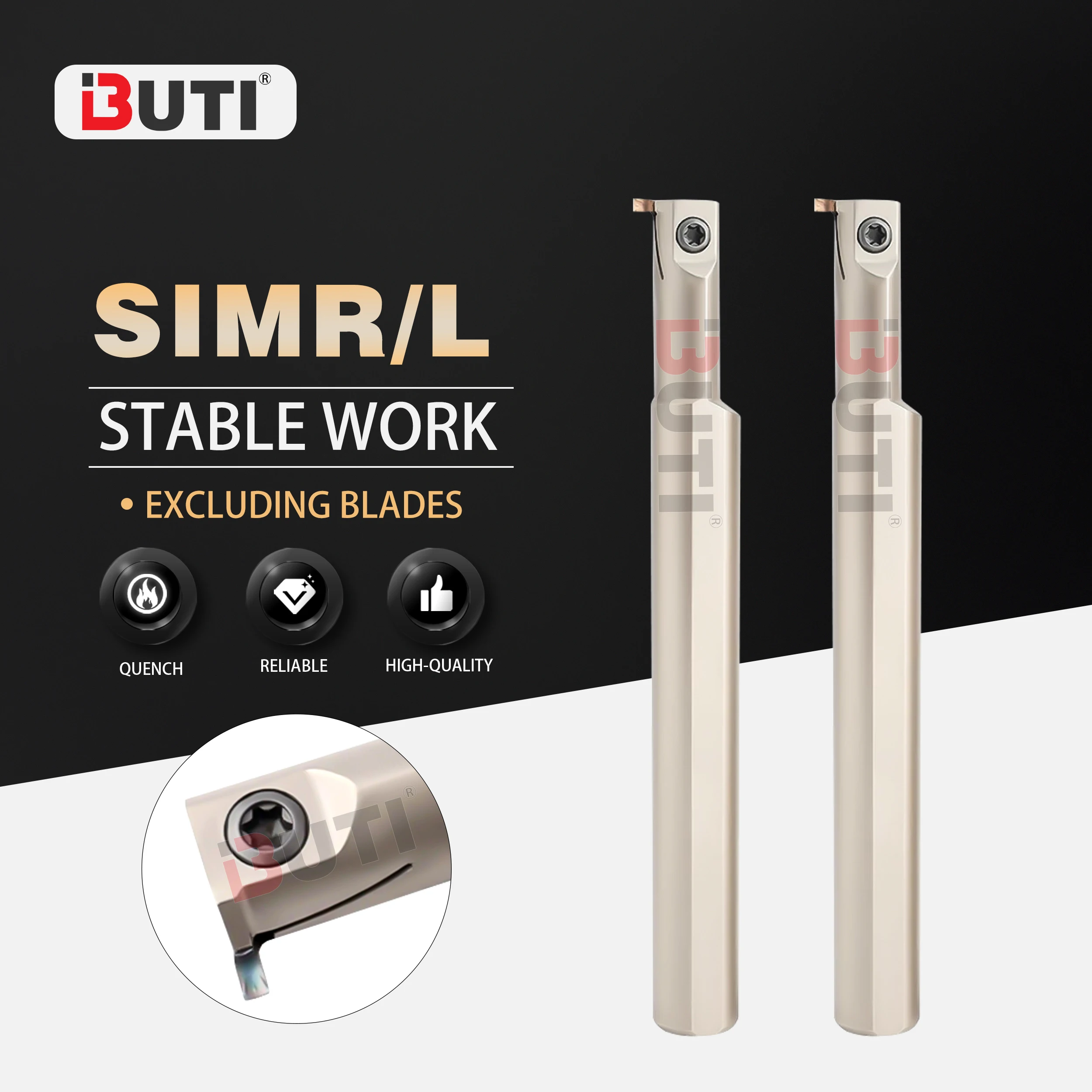 Фото Резцы SIMR/SIML SIMR12K02-3.5 SIMR16M03-4.5 для глубокой обработки канавок, инструмент для ЧПУ-обработки внутренних отверстий малого диаметра №1