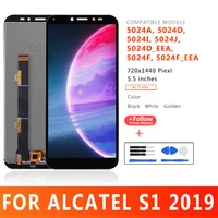 5 5 5024 mobile phone lcd screen for alcatel 1s 2019 5024 5024a 5024d 5024i 5024j 5024d lcd display with touch screen digitizer